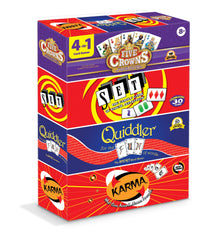 PlayMonster Five Crowns bundle box ready for family game night and fun
