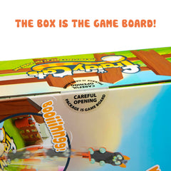 PlayMonster Fraidy Cats fence clips hold the track securely during play.