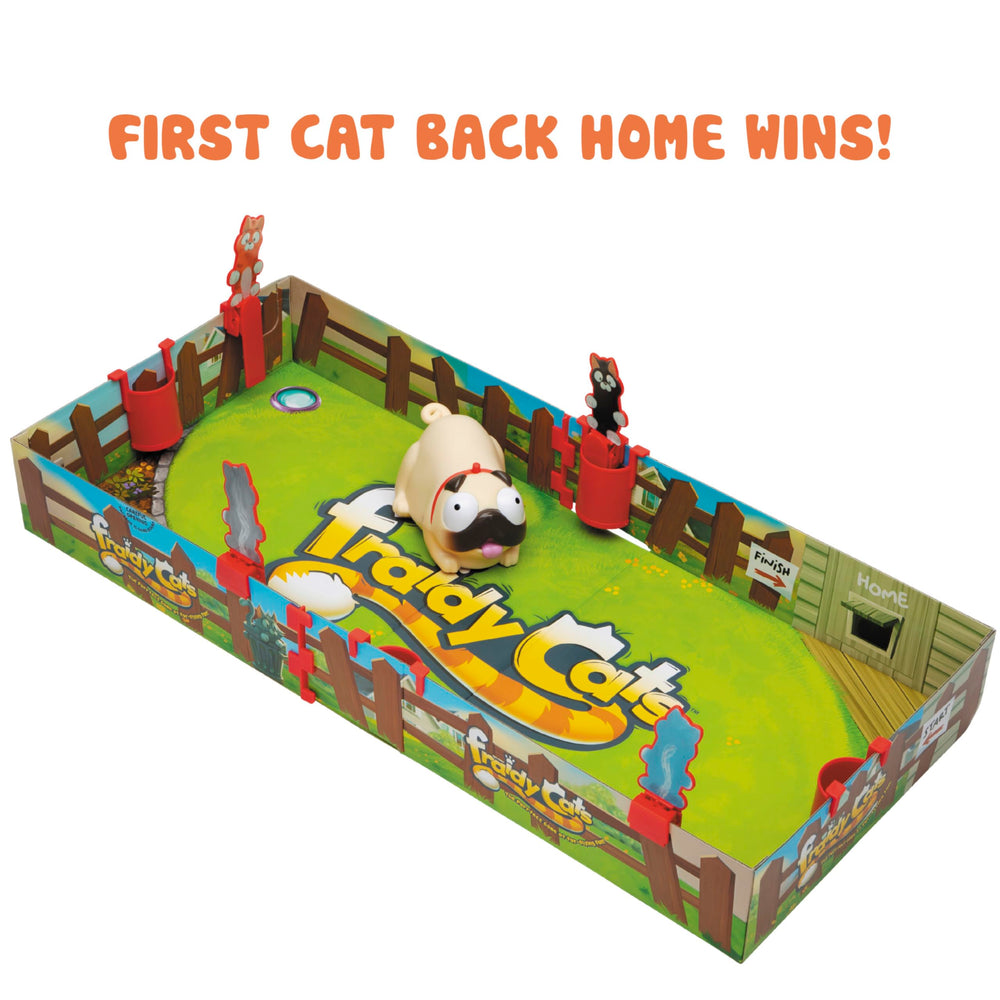 PlayMonster Fraidy Cats gameboard sets the adventurous route for all players.