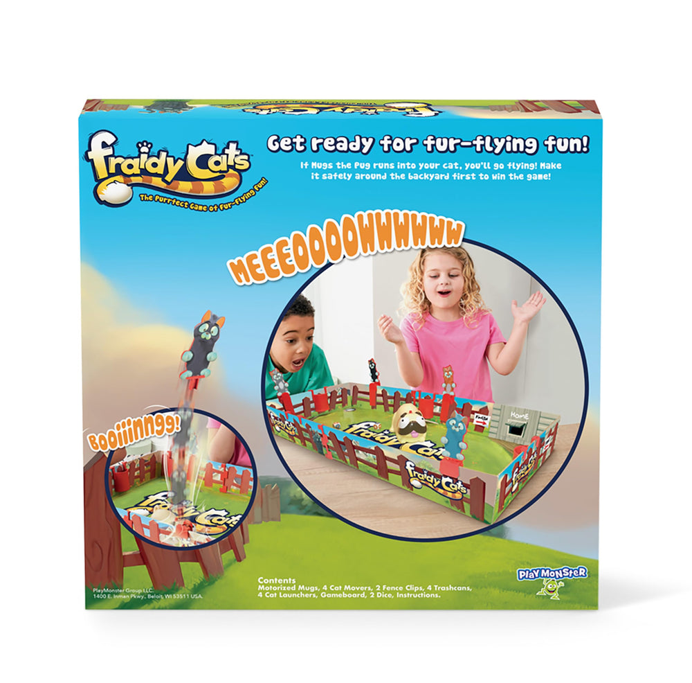 PlayMonster Fraidy Cats instructions bundle explains setup and rules clearly.