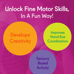 Cactus-sensory feature: magnetic pull and click encourage calm, focused play.