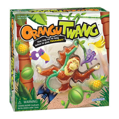 PlayMonster Orangutwang die supports quick randomized setup and turns.