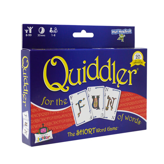 PlayMonster Quiddler with Celtic letter artwork inspires engaging word play.