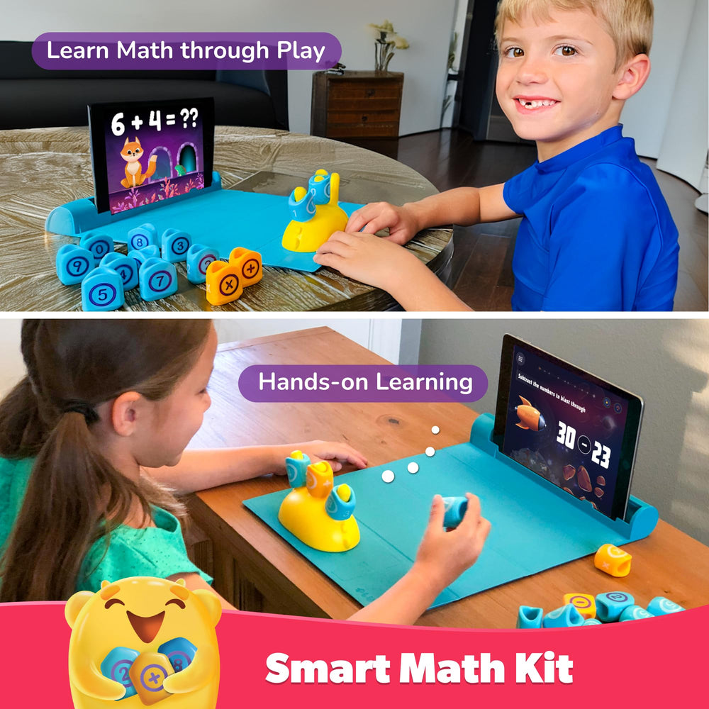 PlayShifu Junior Genius Pack Connecto Kit strengthens spatial thinking with magnetic challenges.