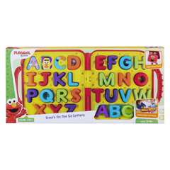 Playskool Elmo's On the Go Letters colorfully arranged letters inviting hands-on alphabet play.