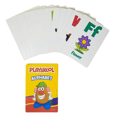 Playskool flash cards first words aid quick language recall during home learning.
