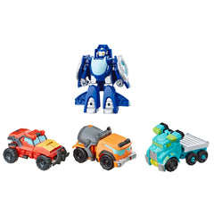 Playskool Transformers Hot Shot vehicle mode for quick missions