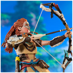 PlayStation Horizon Forbidden West Aloy bow accessory for action-ready poses.