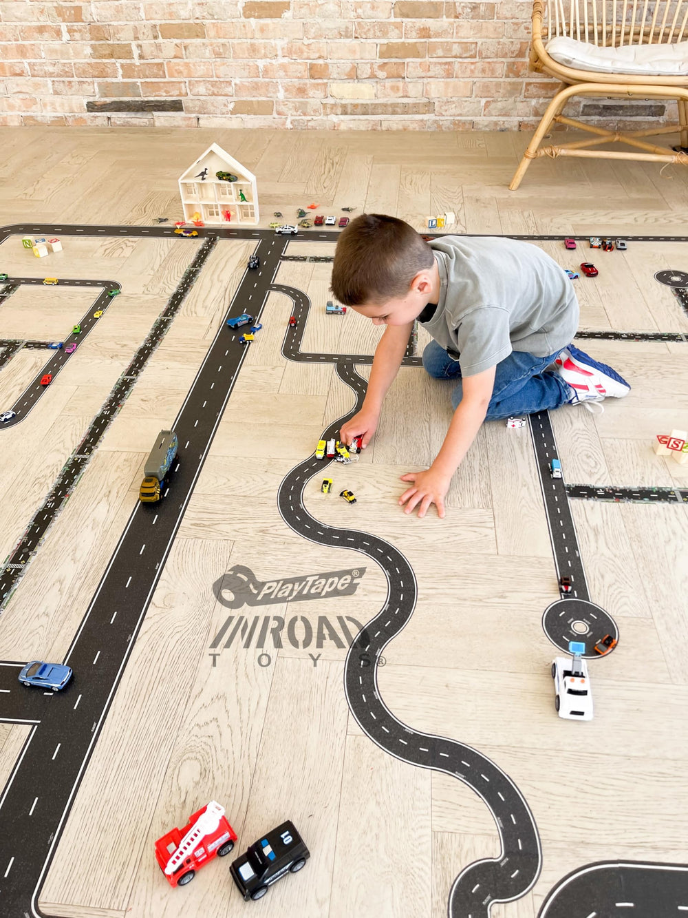 PlayTape original road tape offers authentic look.