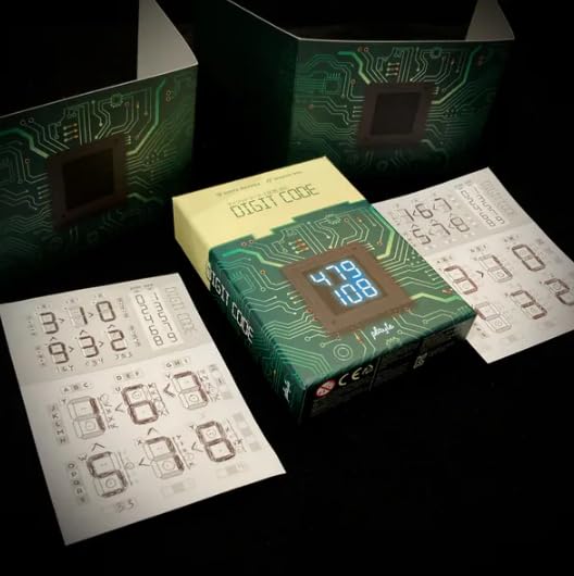 Playte Digit Code deduction board and clues guiding group problem-solving