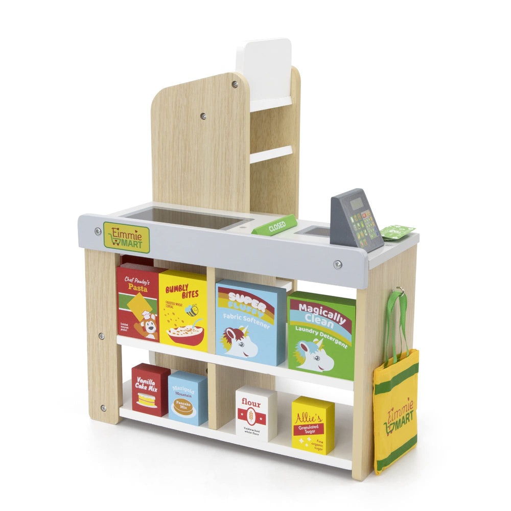Playtime by Eimmie canned goods pack encourages organized pantry role-play.