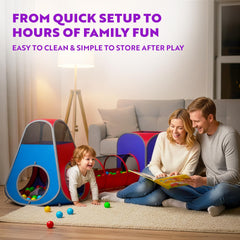 Playz easy-lock system ensures frustration-free assembly