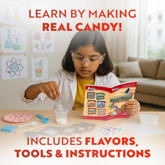 Playz jelly candy creation in progress for sensory learning