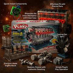 Playz Inline 6 Engine Kit assembly steps guide for problem solving