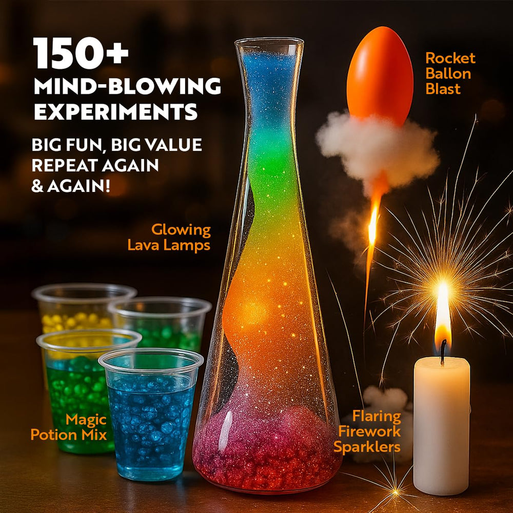 Playz Mega Kaboom color explosions: vivid visuals that spark interest.