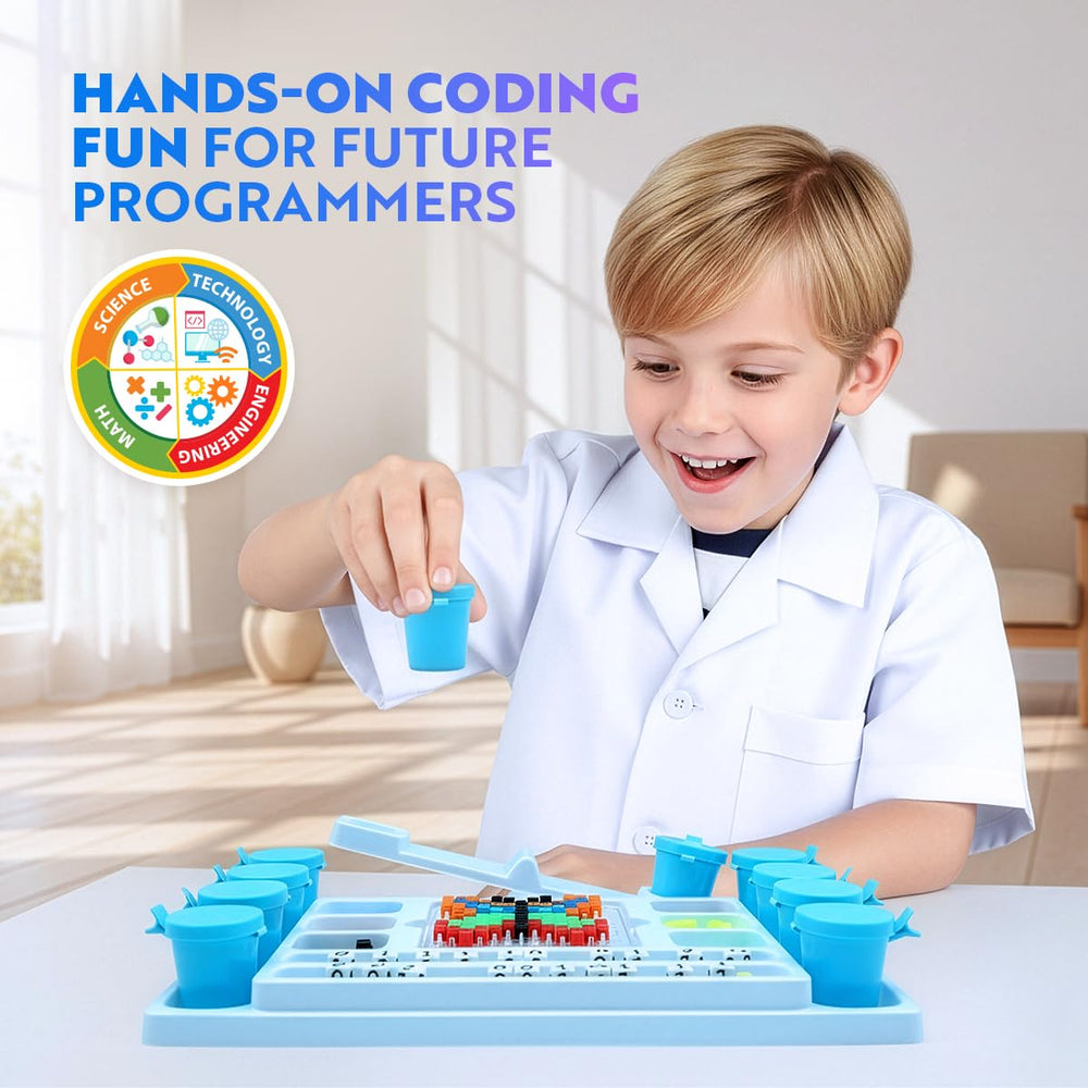 Playz My First Coding Kit encryption devices demonstrate patterns through hands-on coding exploration