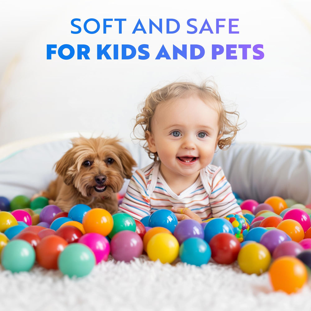 Playz red ball pit ball for versatile indoor play