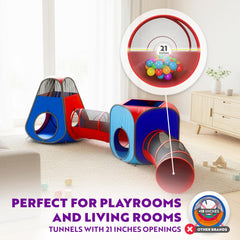 Playz tents configuration demonstration shows versatile layouts for dynamic play sessions