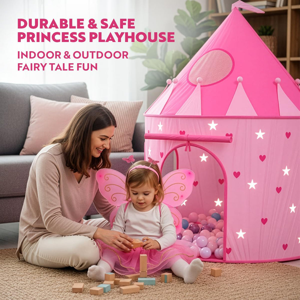 Playz travel carrying case stores and transports the tent easily