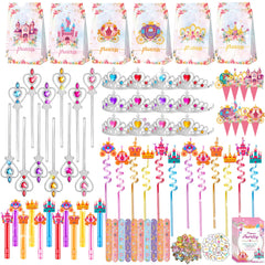 PLOUGVI princess crowns for sparkling party photos and decor