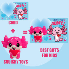 PLOUGVI cat heart squishy toy for hands-on play and classroom prizes.