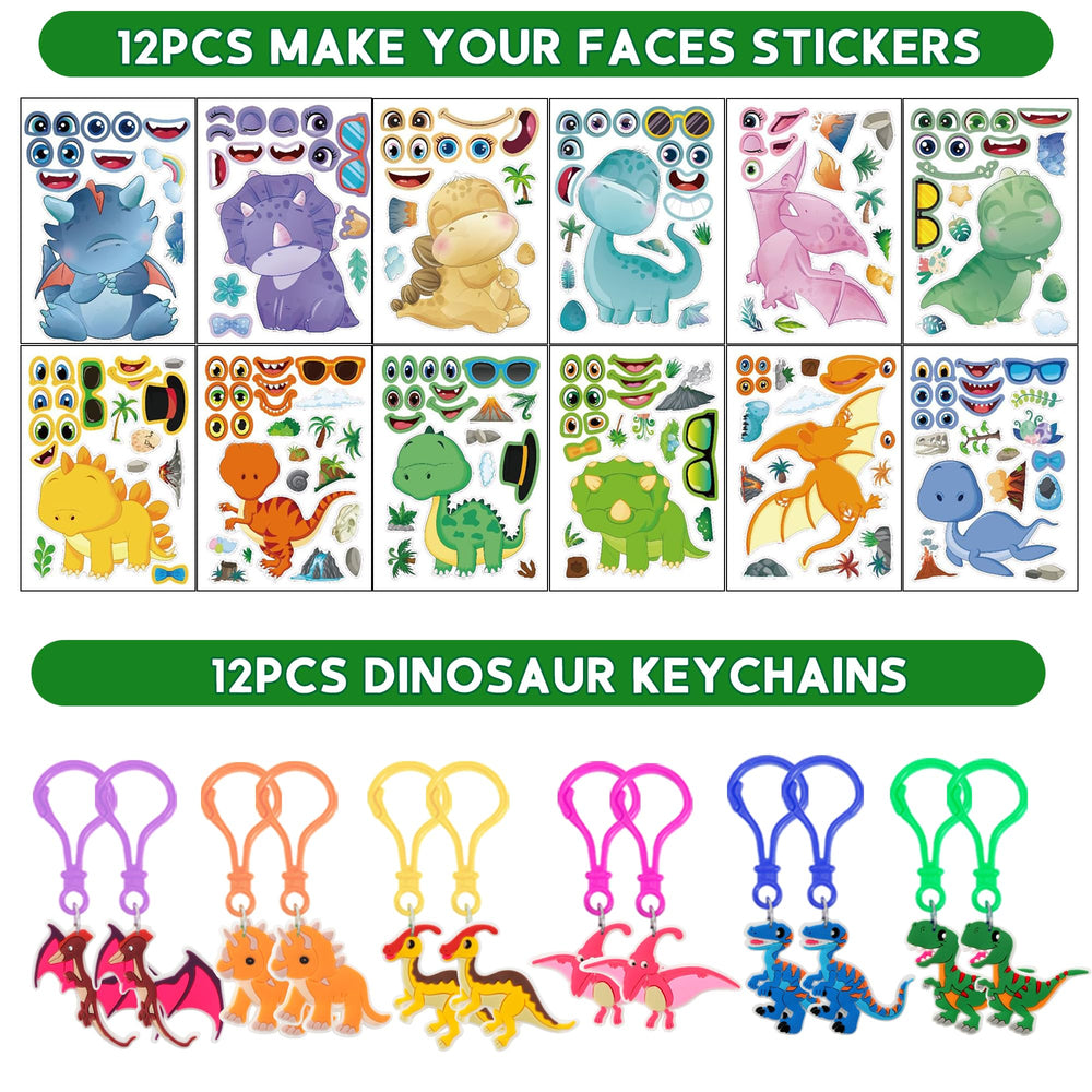 PLOUGVI dinosaur stickers and tattoos inspire creative activities