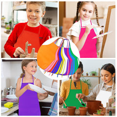 Non-woven PLULON apron provides safe, lightweight protection for art and cooking