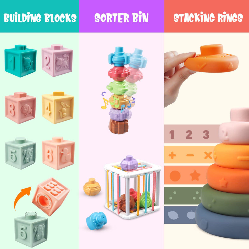 Plunack 6-in-1 spinner provides fast spinning on smooth surfaces for curious toddlers.