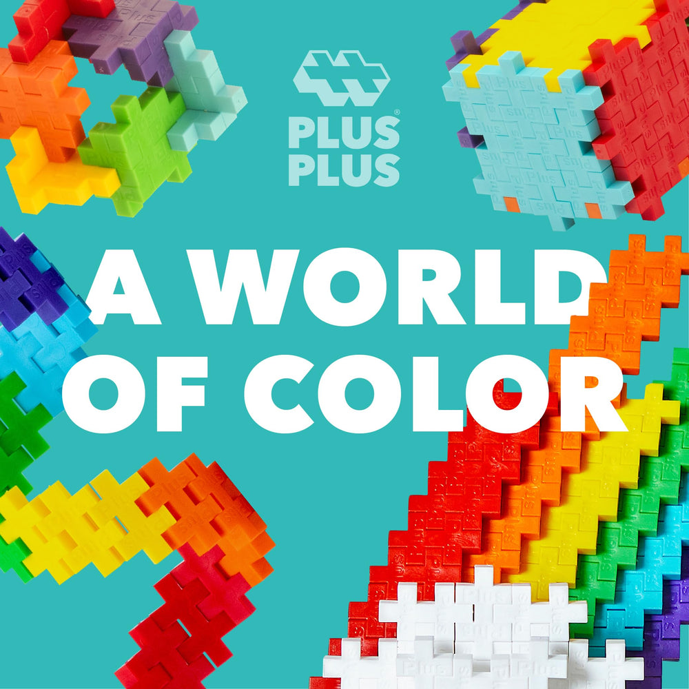 Plus Plus BPA-free and phthalate-free plastic ensures safe creative play