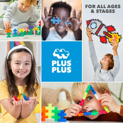 PLUS PLUS BPA-free plastic ensures safe, durable play