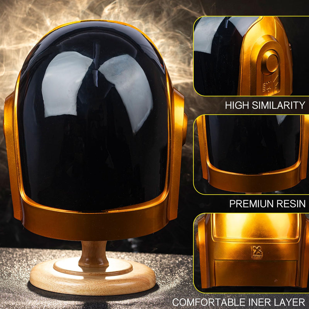Pluscraft Deluxe Thomas Guy helmet side view for dynamic cosplay poses