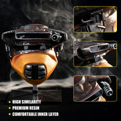Pluscraft Leia Boushh Helmet premium resin build for durable, eco-friendly cosplay gear