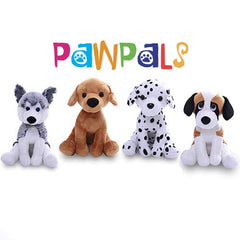 8-inch Pawpal Dalmatian in-hand size for travel and hugs