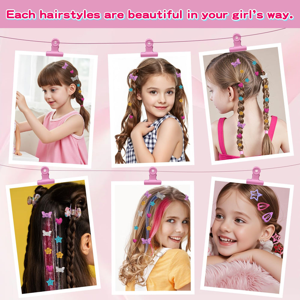 Hair elastics from Pluspace keep looks secure during activity