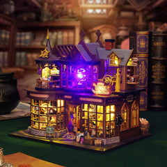 Plustopoy magic elements dollhouse kit adds enchanting details to scenes.