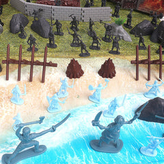 Plustopoy walkways and bridges facilitate dynamic battle layouts and setup options.