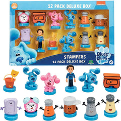 P.M.I. Blue's Clues blue-walking stamp for colorful journaling and crafts.