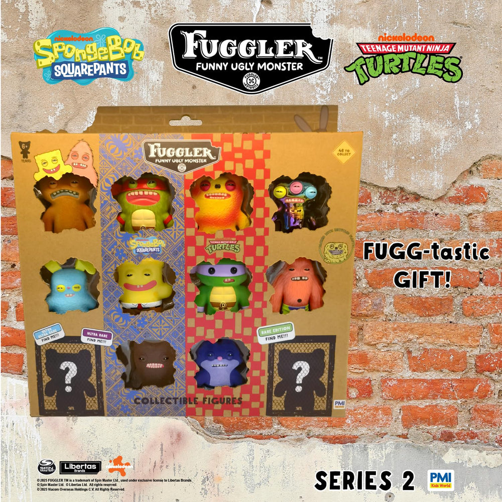PMI Fuggler Series 2 packaging doubles as a display case for showcasing oddities.