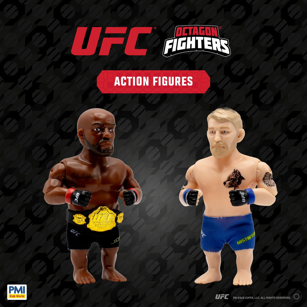 P.M.I. UFC figure: Ilia Topuria vs Max Holloway, action-ready pose