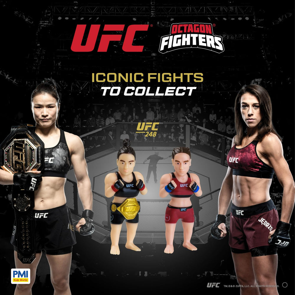 PMI UFC figures Prochazka with bold color pops for eye-catching display