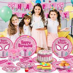 Pnuocax pink cutlery set keeps dessert time tidy and coordinated.