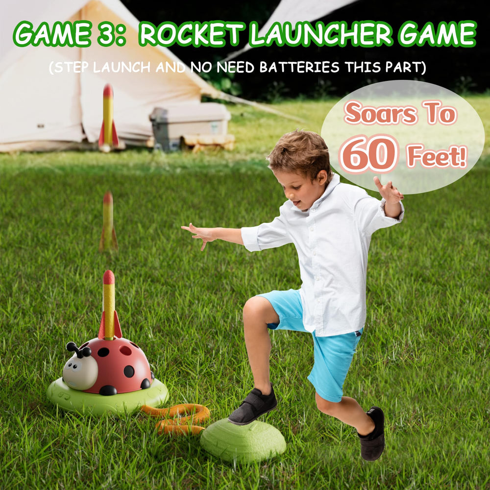 Pobaiyi 5 in 1 jump toy jump squating challenge for active movement.