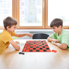 Point Games HI-Q Checkers family game-night setup invites shared fun