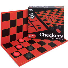 Point Games HI-Q Checkers folding board for compact storage and quick setup