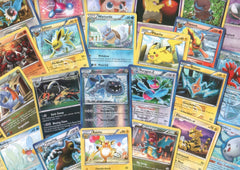 Pokemon 100-card assortment offers variety for collectors and casual play.