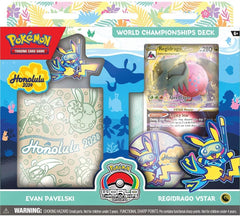Pokemon 2024 World Championships Deck pack ready for event battles.