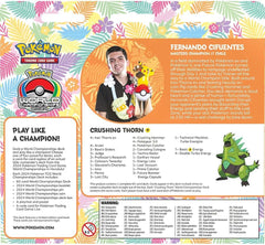 Pokemon 2024 World Championships Deck title card emphasizing deck identity.