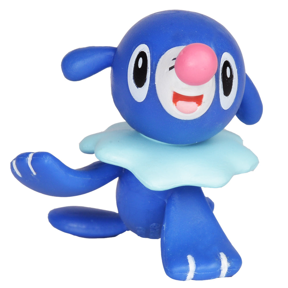 Popplio 2-inch figure ready for water-themed adventures and storytelling.