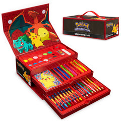 Pokémon Art Set markers provide vibrant colors for Pikachu-inspired drawings and quick coloring.