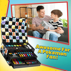 Travel-friendly Pokémon art kit sparks creativity on the go.